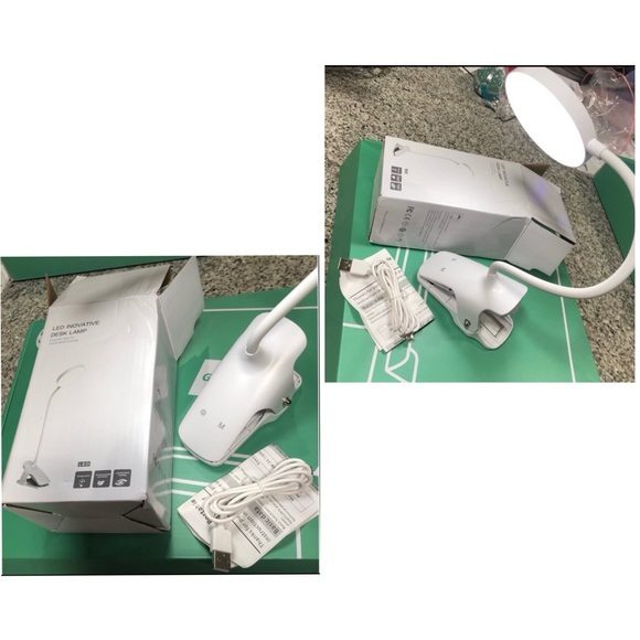 NWT GENION  Everywhere Lap Desk With Blue Light Glasses & Clip On Lamp - Picture 11 of 15